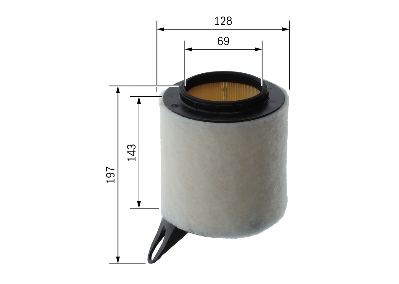 Filtro aria - F 026 400 095 BOSCH