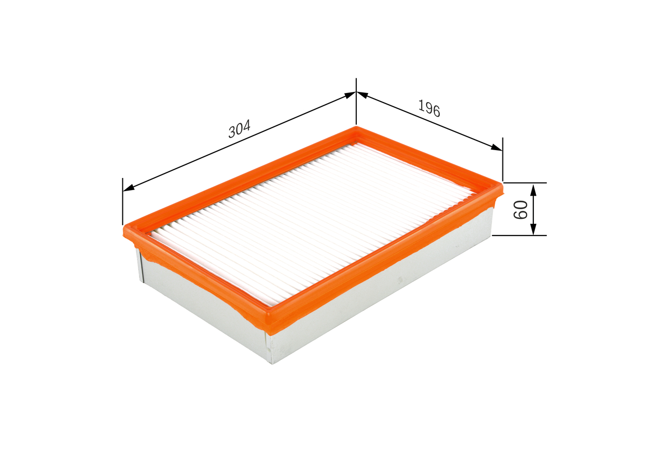 Air Filter - F 026 400 113 BOSCH