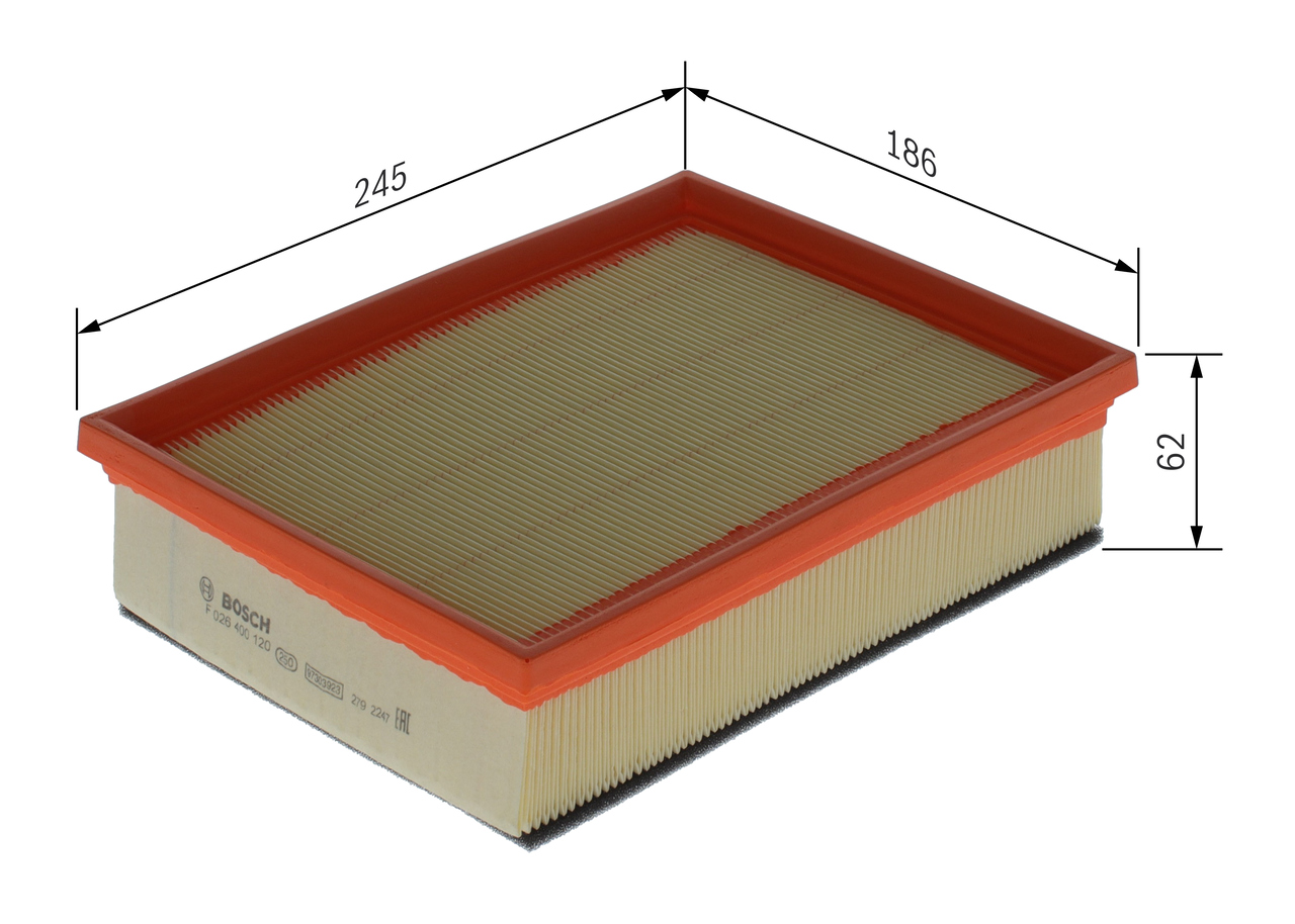 Filtro aria - F 026 400 120 BOSCH