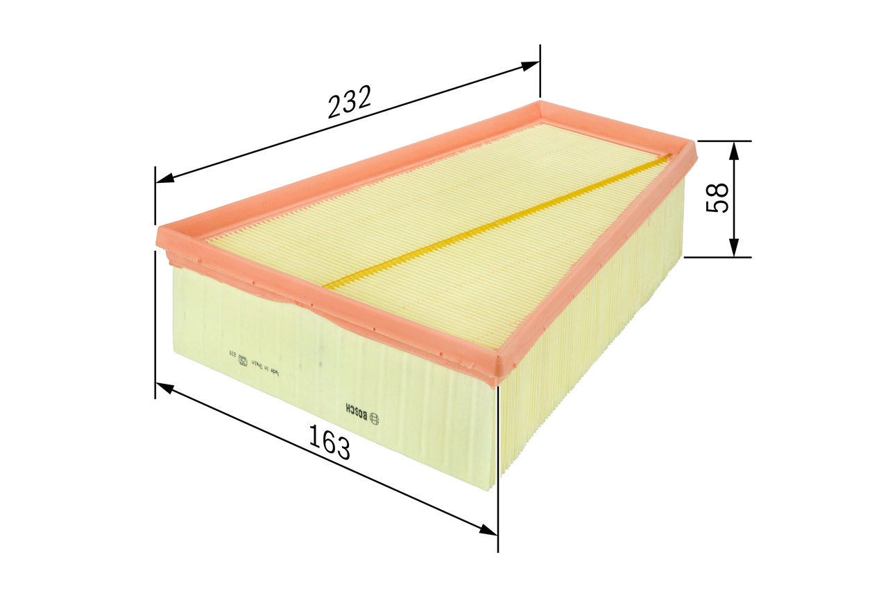 Air Filter - F 026 400 126 BOSCH