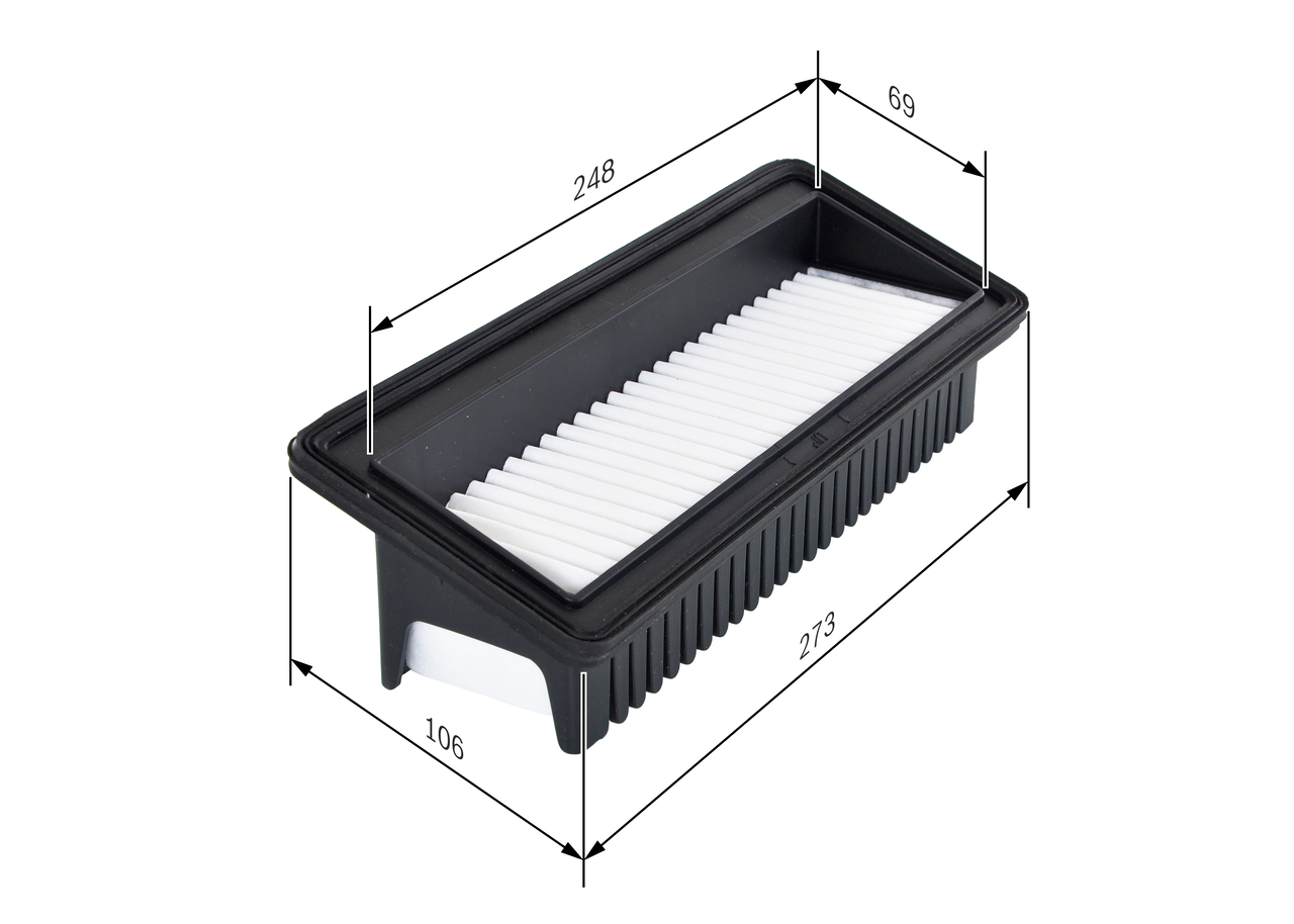Air Filter - F 026 400 128 BOSCH