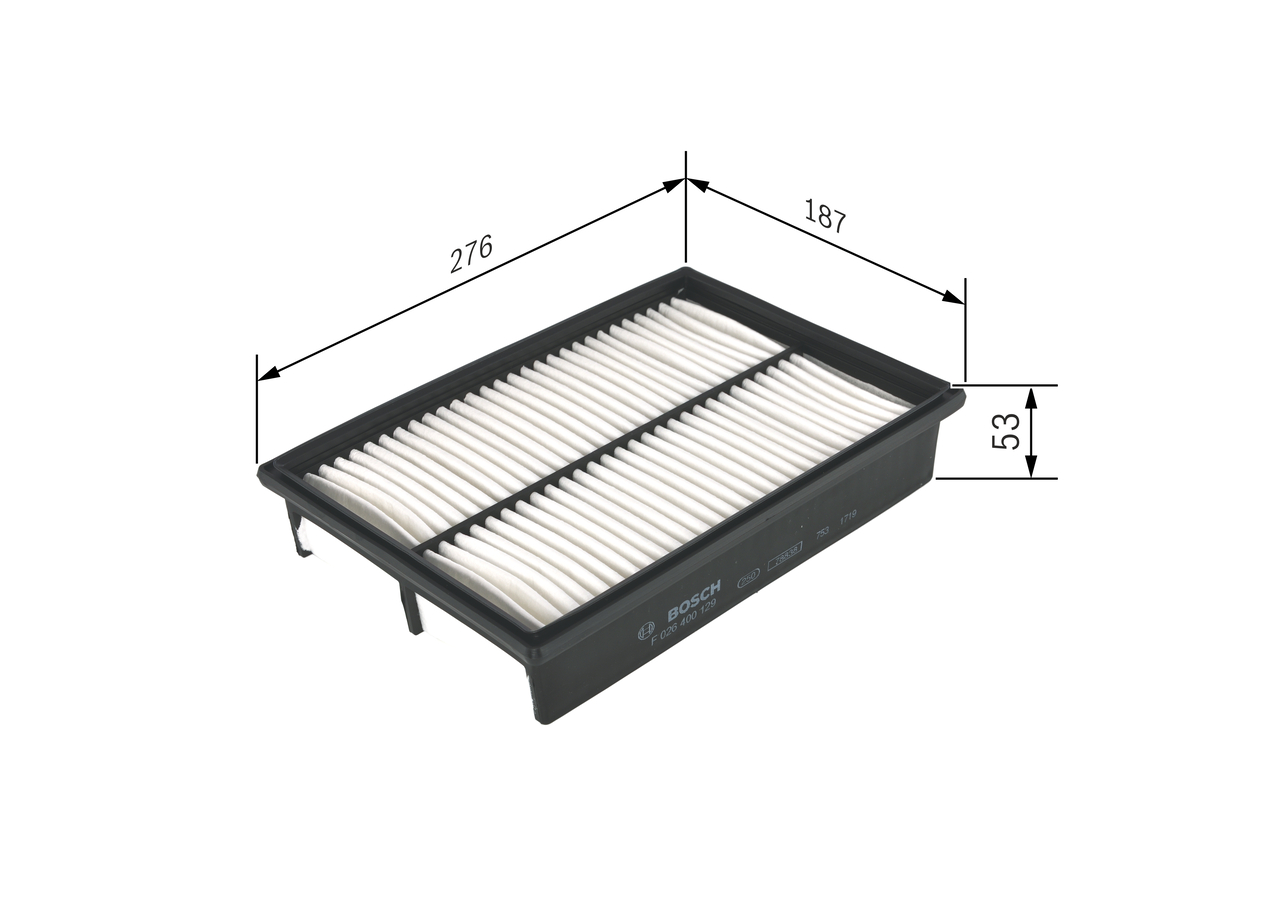 Air Filter - F 026 400 129 BOSCH