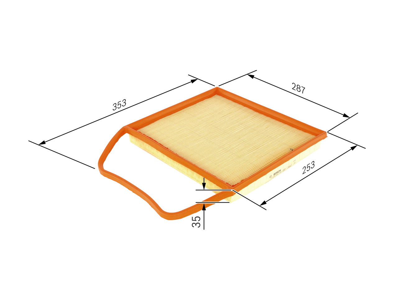 Air Filter - F 026 400 148 BOSCH