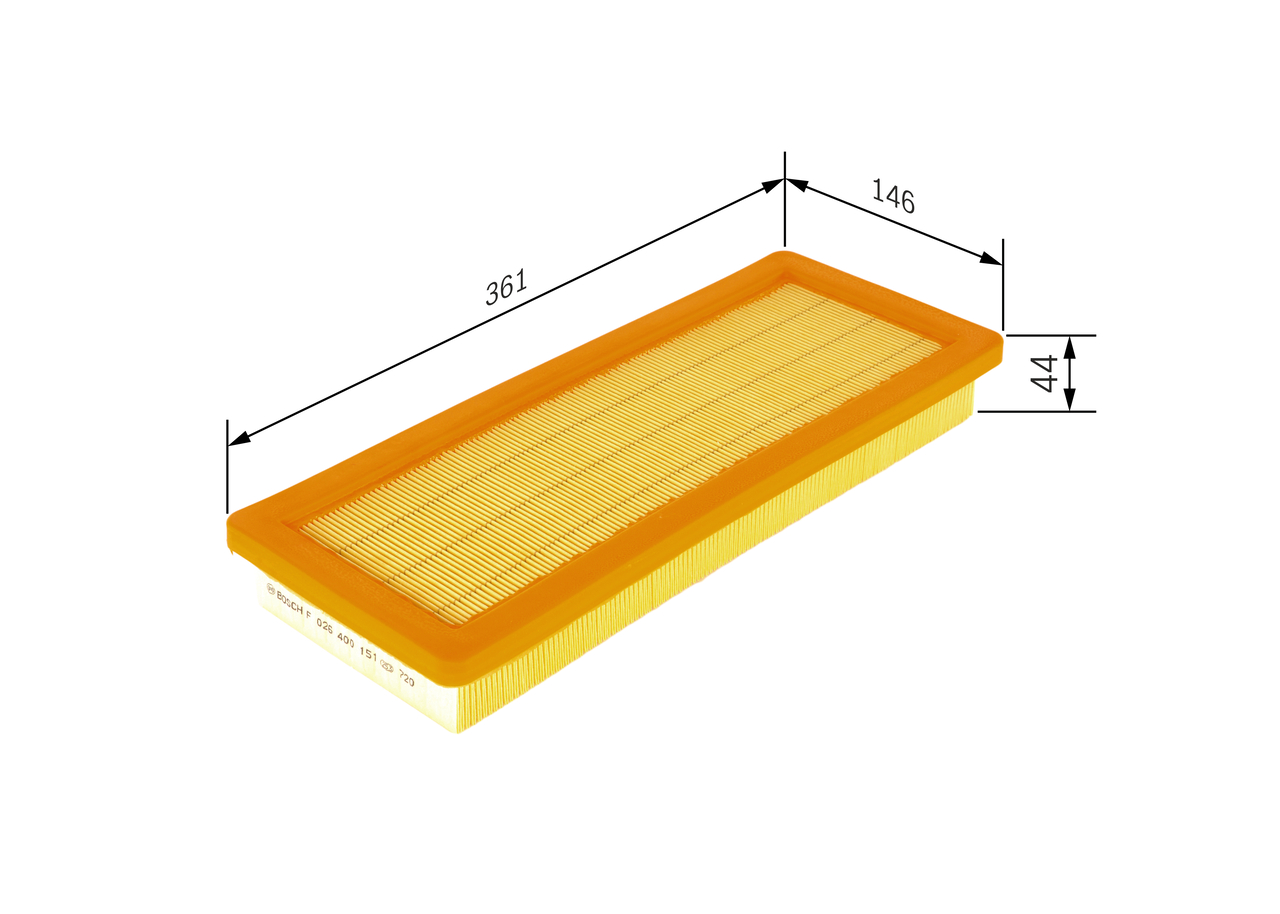 Filtro aria - F 026 400 151 BOSCH