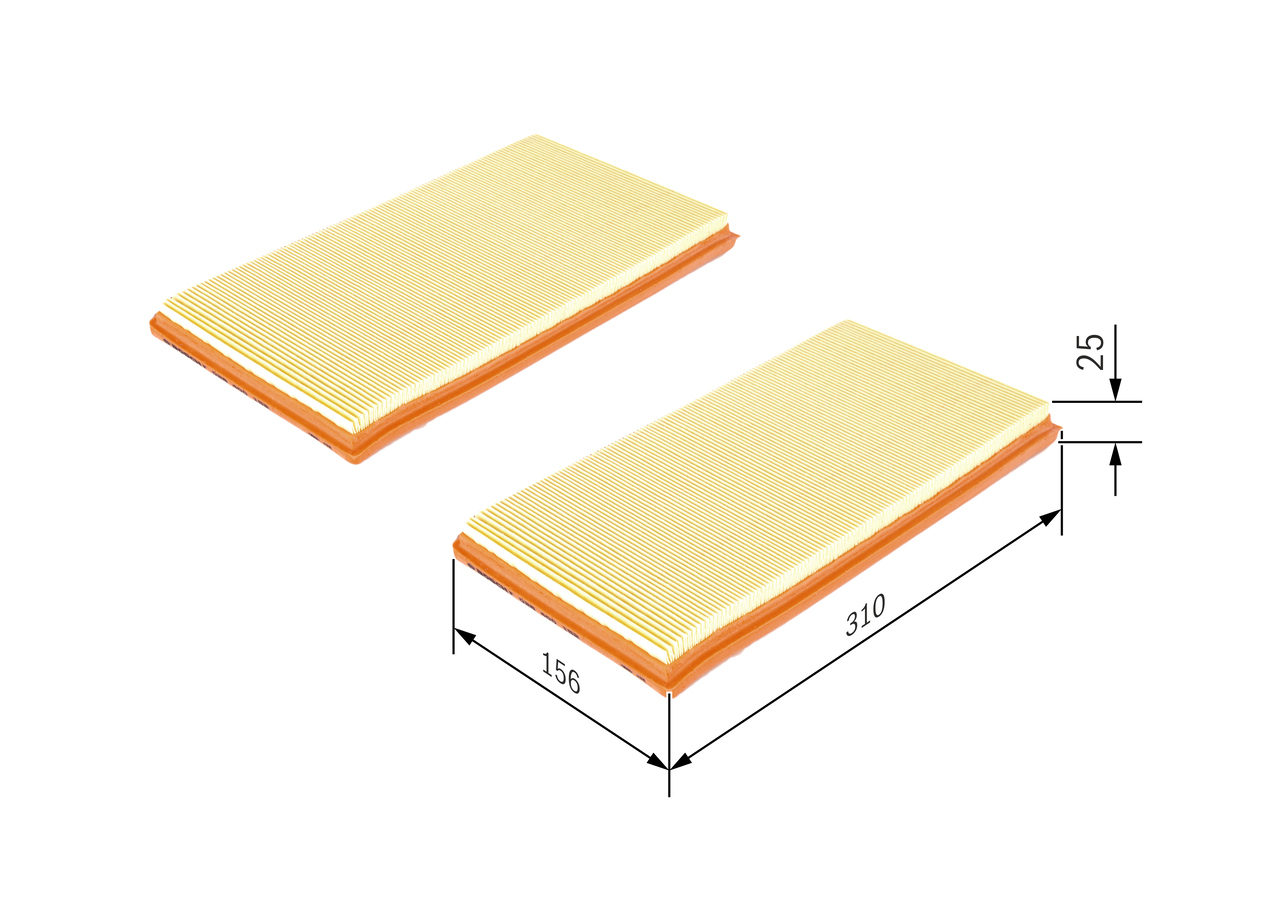 Air Filter - F 026 400 152 BOSCH
