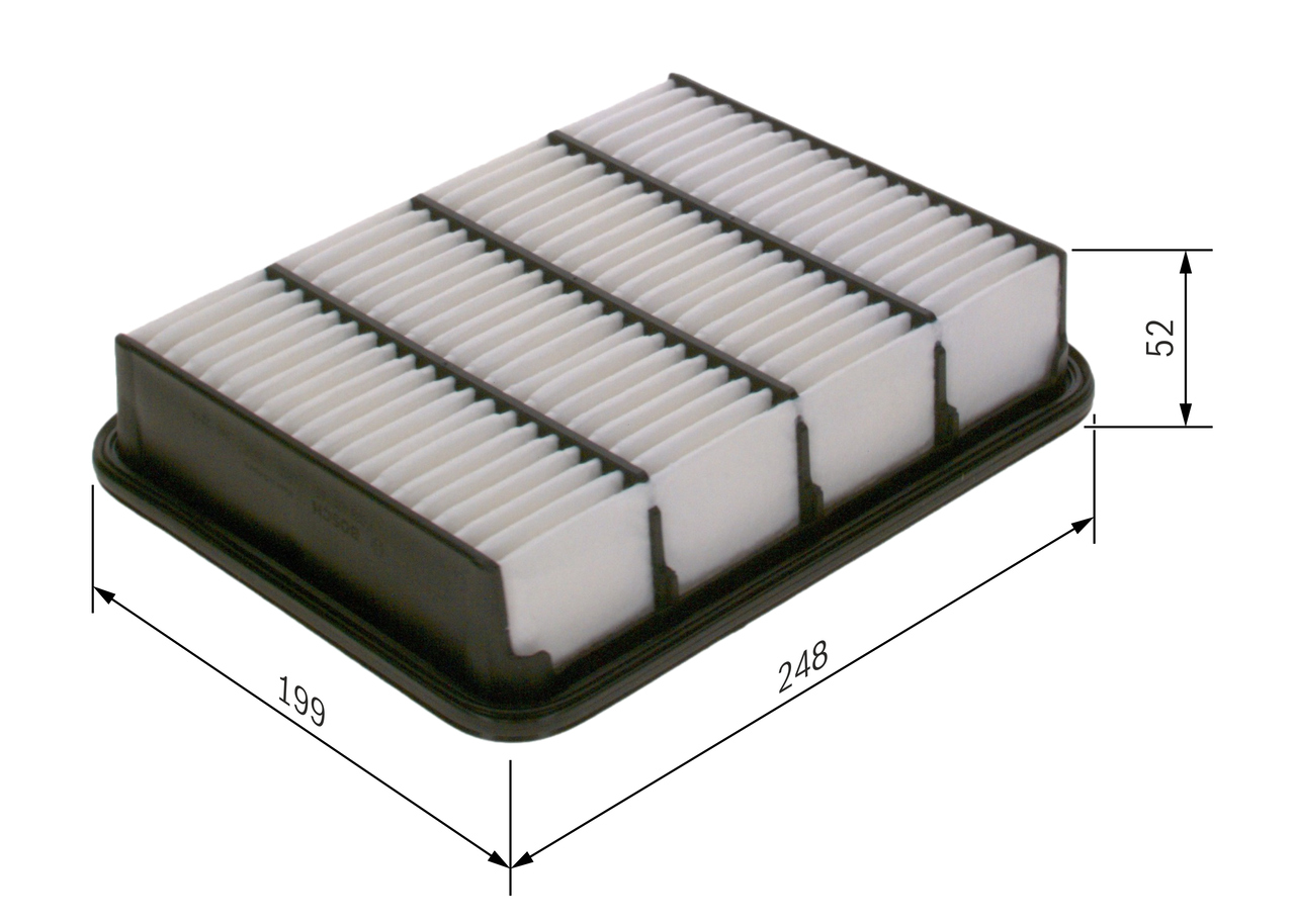 Air Filter - F 026 400 165 BOSCH
