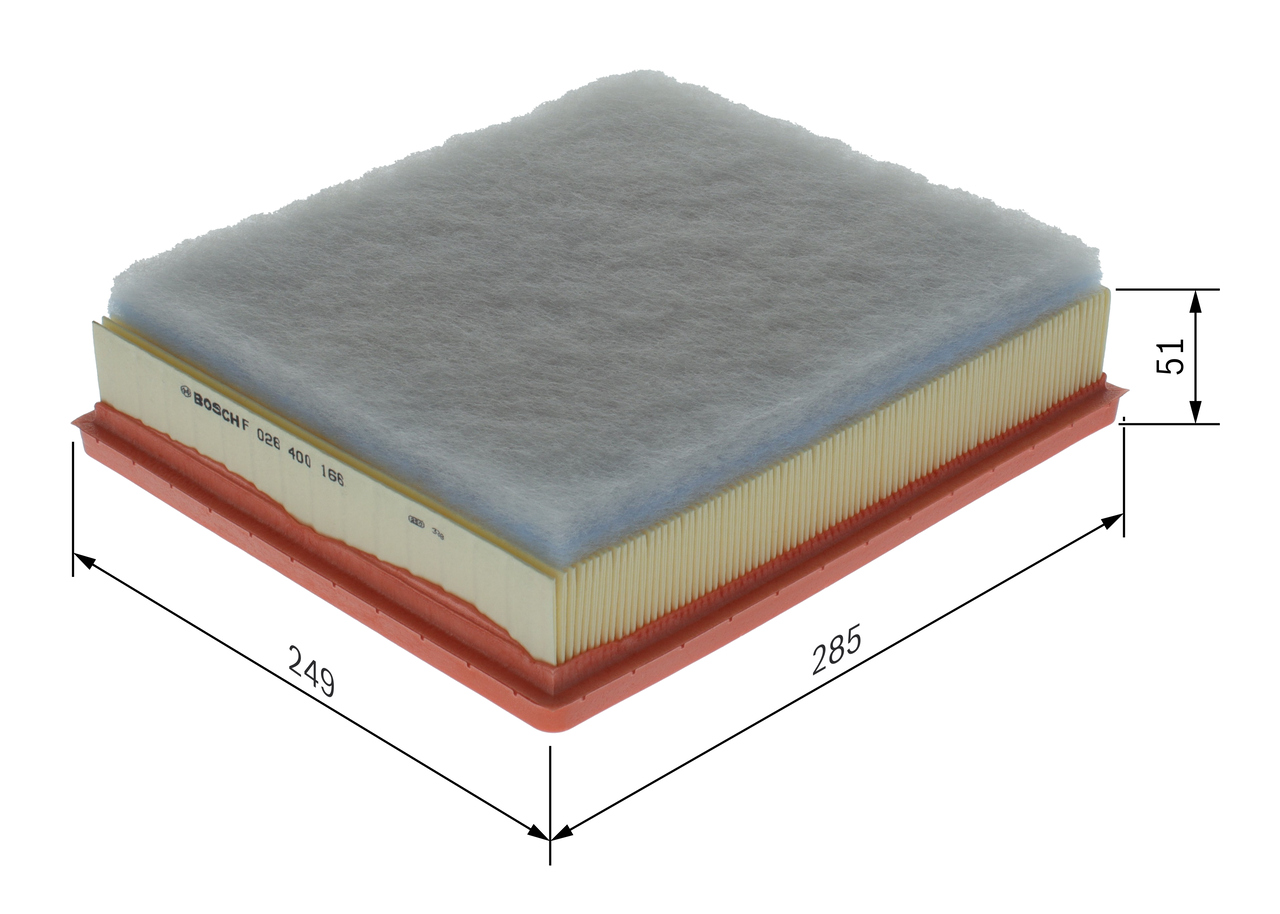 Filtro aria - F 026 400 166 BOSCH
