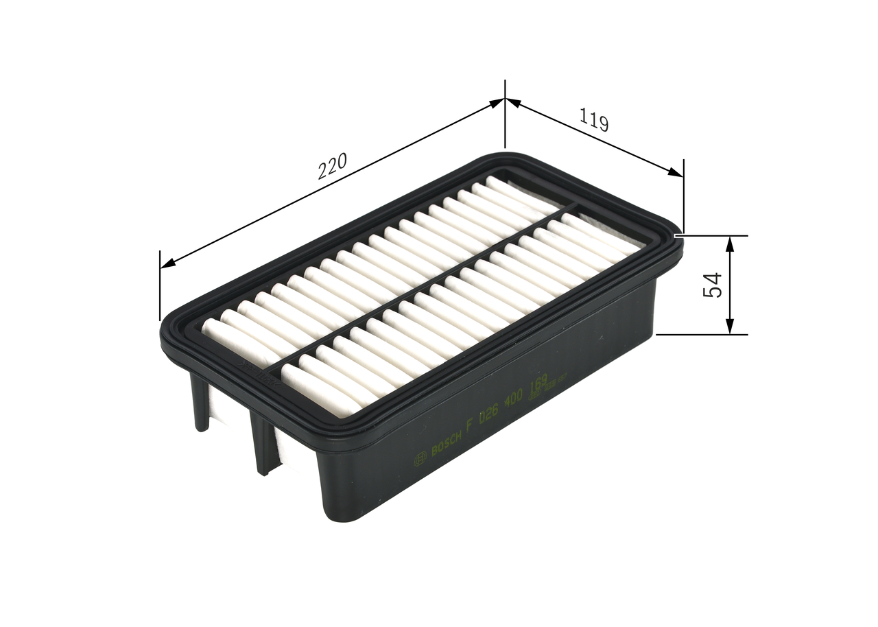 Air Filter - F 026 400 169 BOSCH