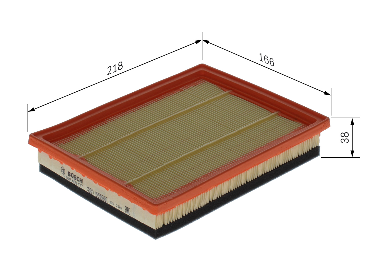Filtro aria - F 026 400 177 BOSCH