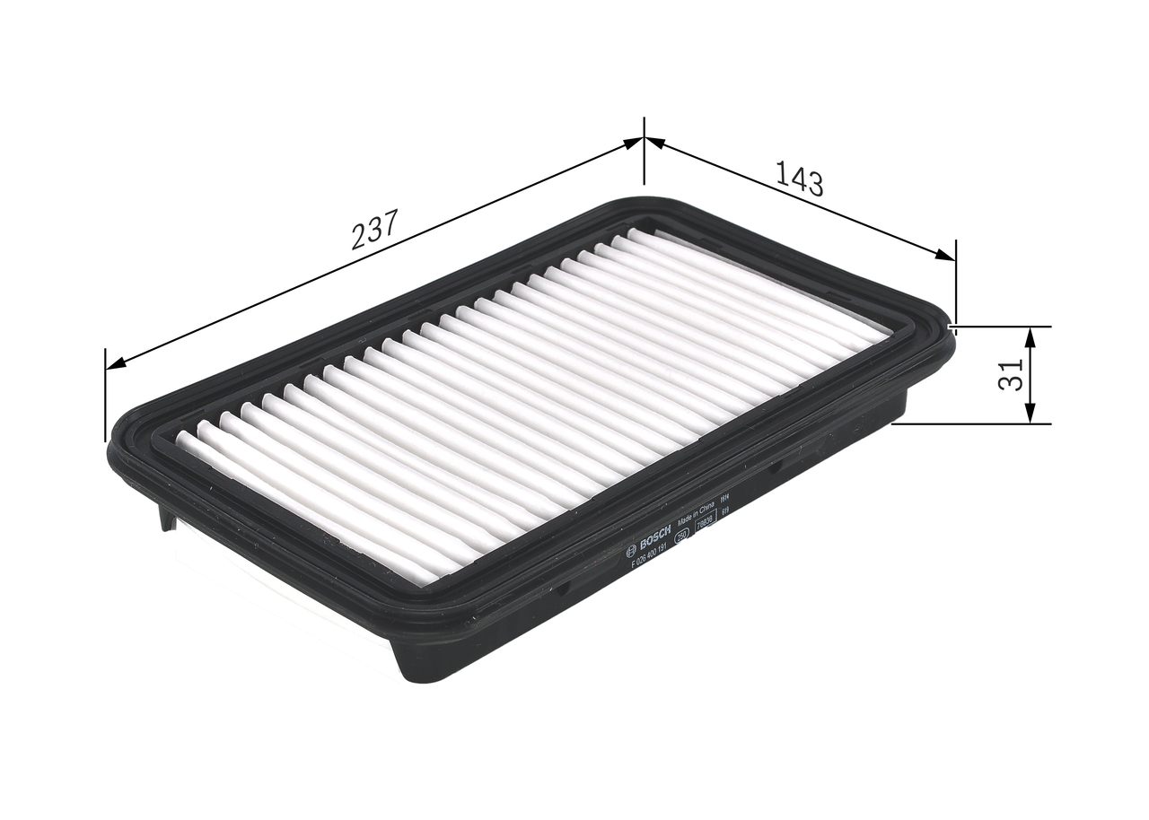 Filtro aria - F 026 400 191 BOSCH