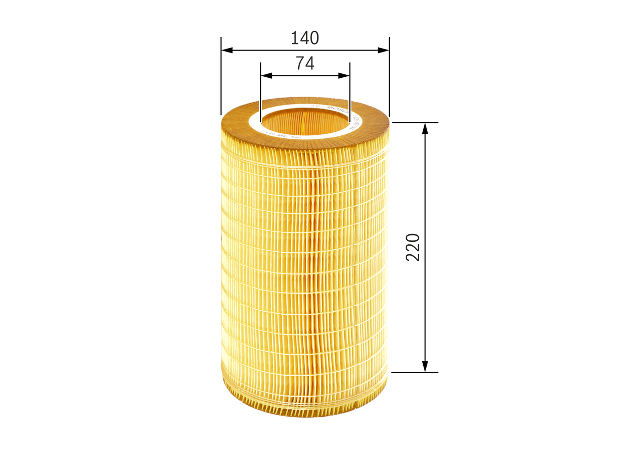 Air Filter - F 026 400 204 BOSCH