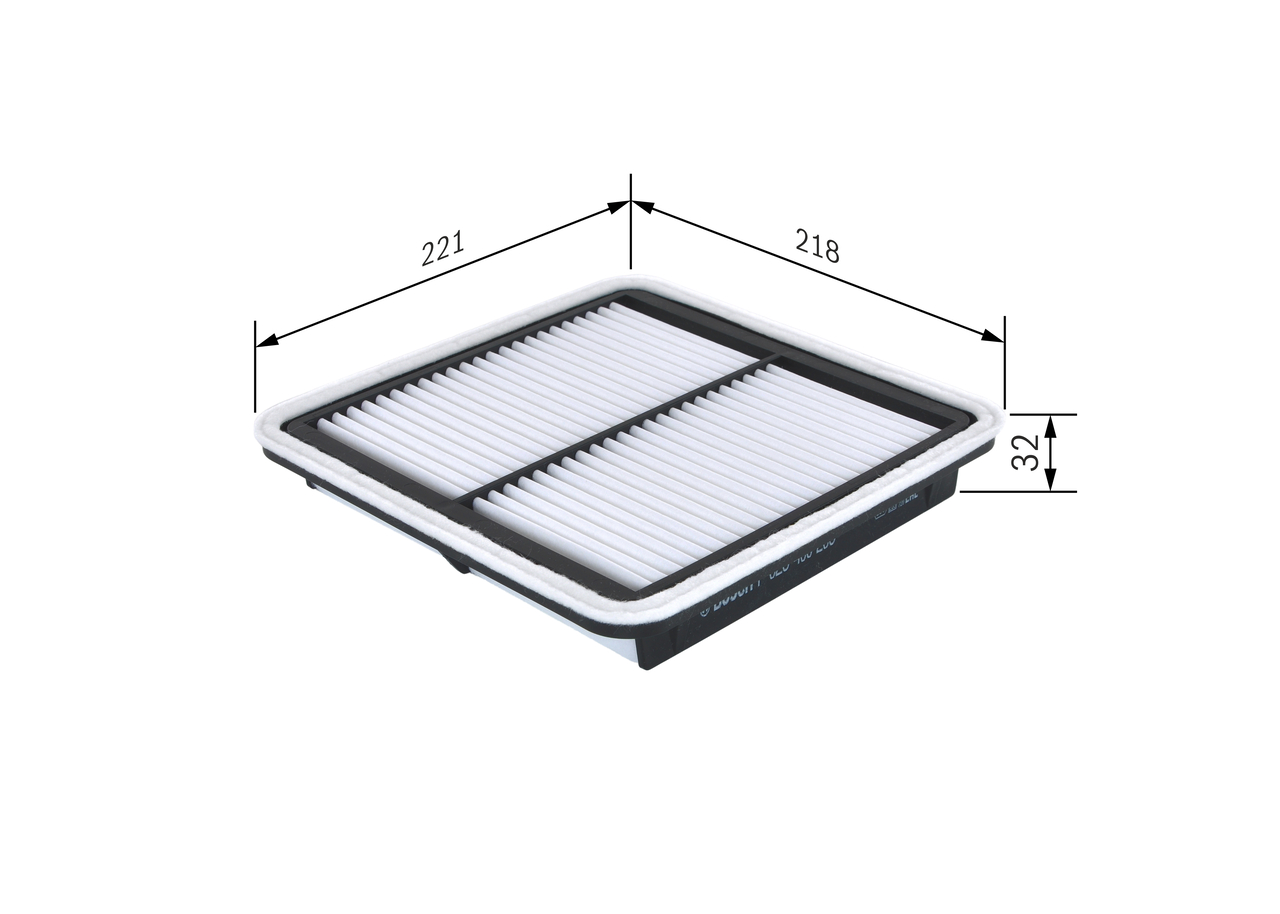 Air Filter - F 026 400 206 BOSCH