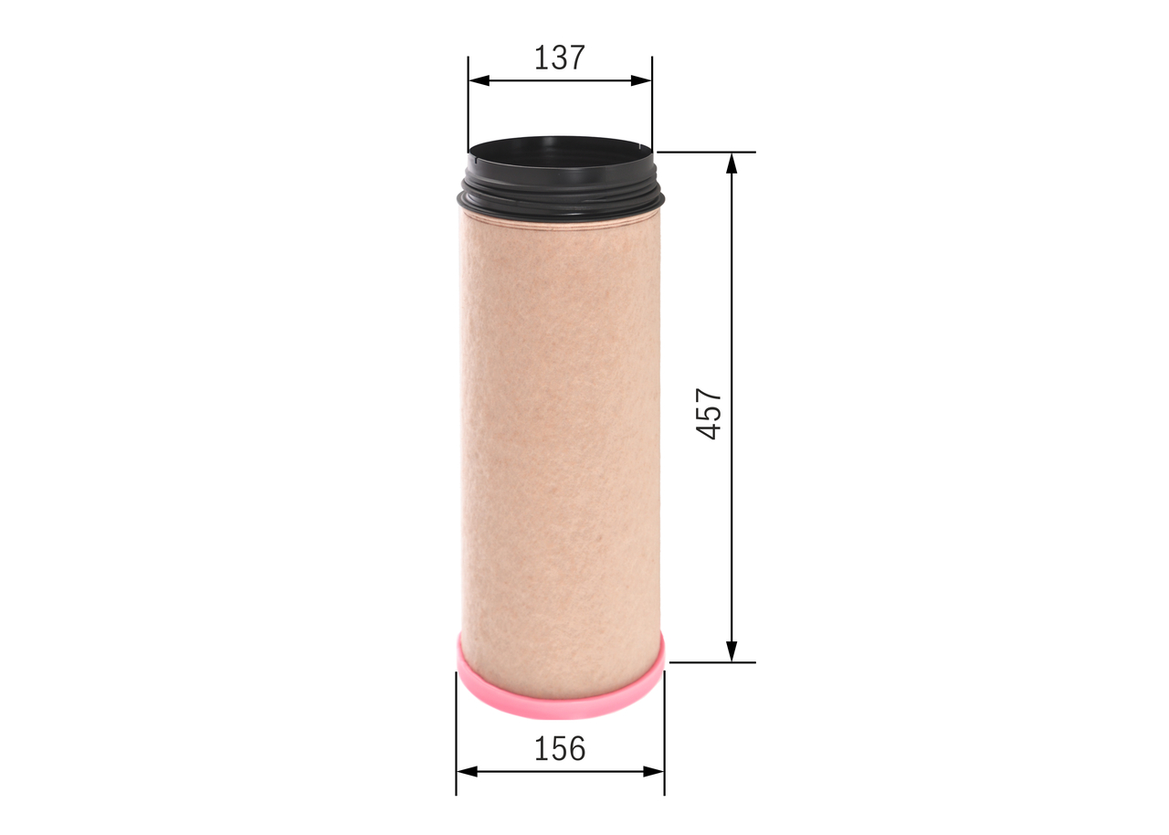 Secondary Air Filter - F 026 400 210 BOSCH