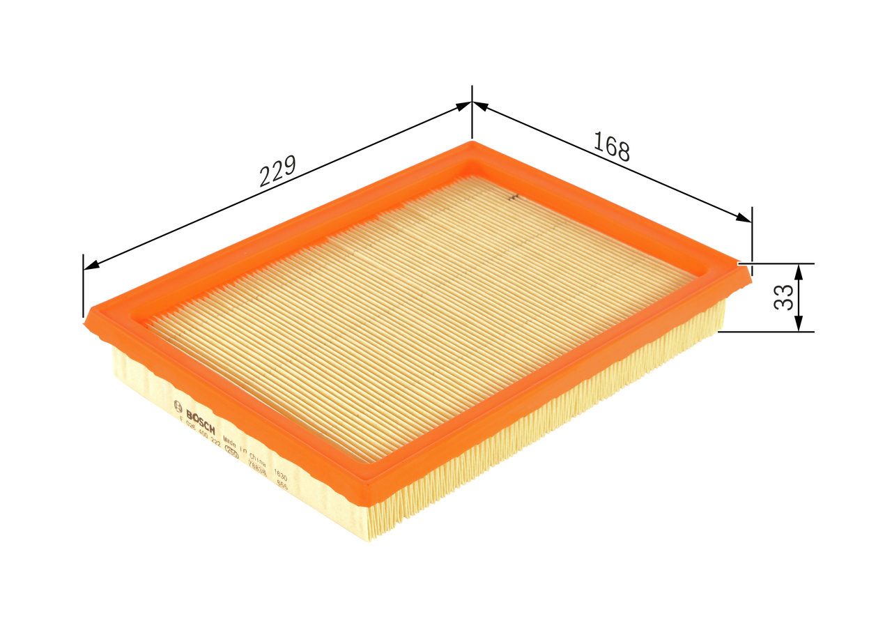 Air Filter - F 026 400 222 BOSCH