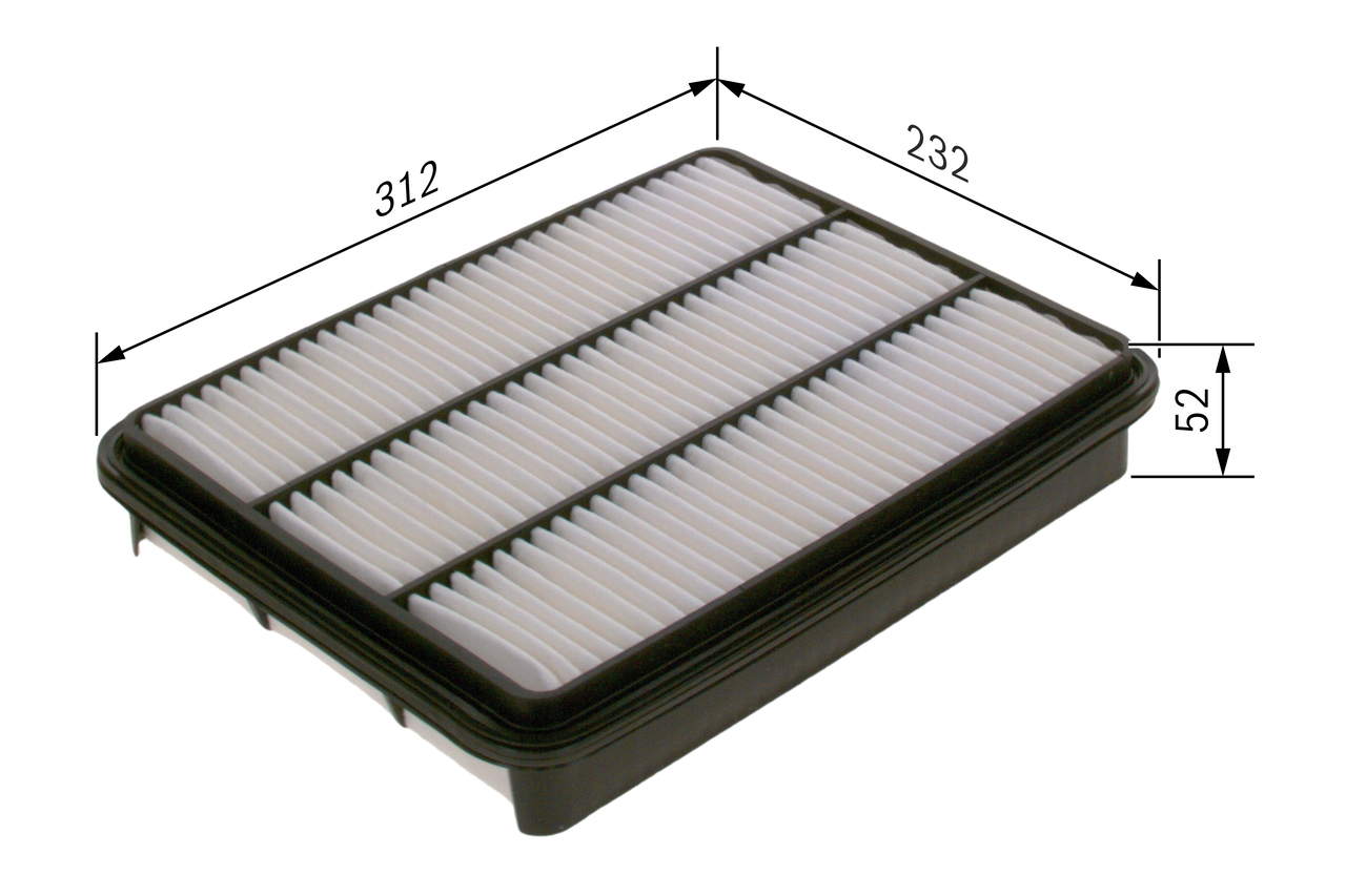 Air Filter - F 026 400 225 BOSCH