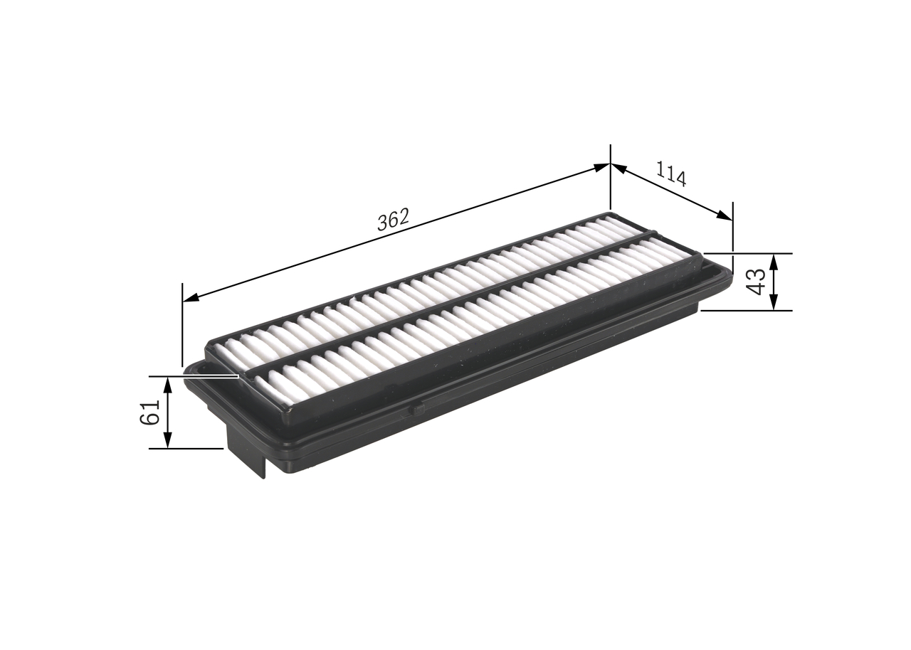 Air Filter - F 026 400 232 BOSCH