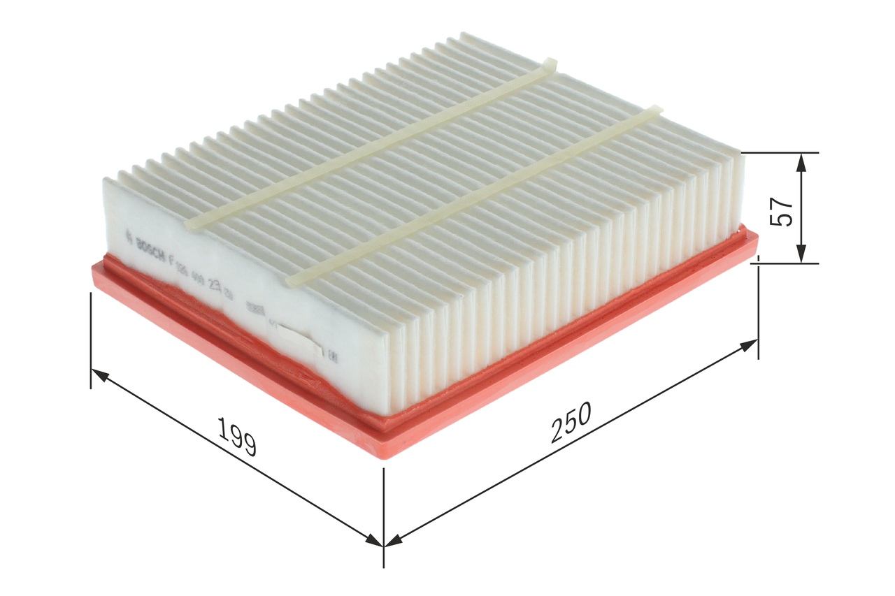 Air Filter - F 026 400 234 BOSCH