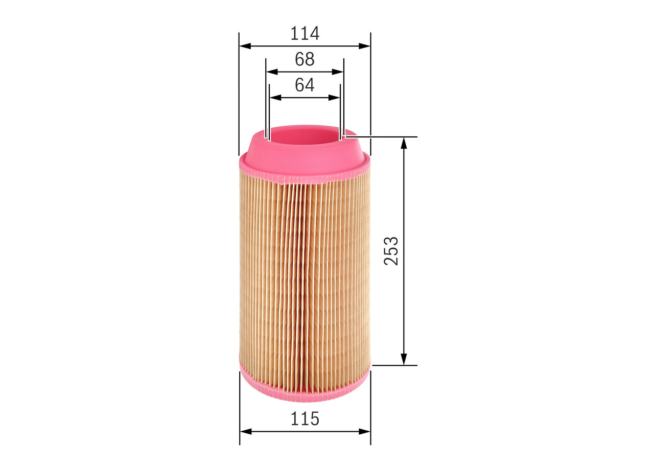 Air Filter - F 026 400 238 BOSCH