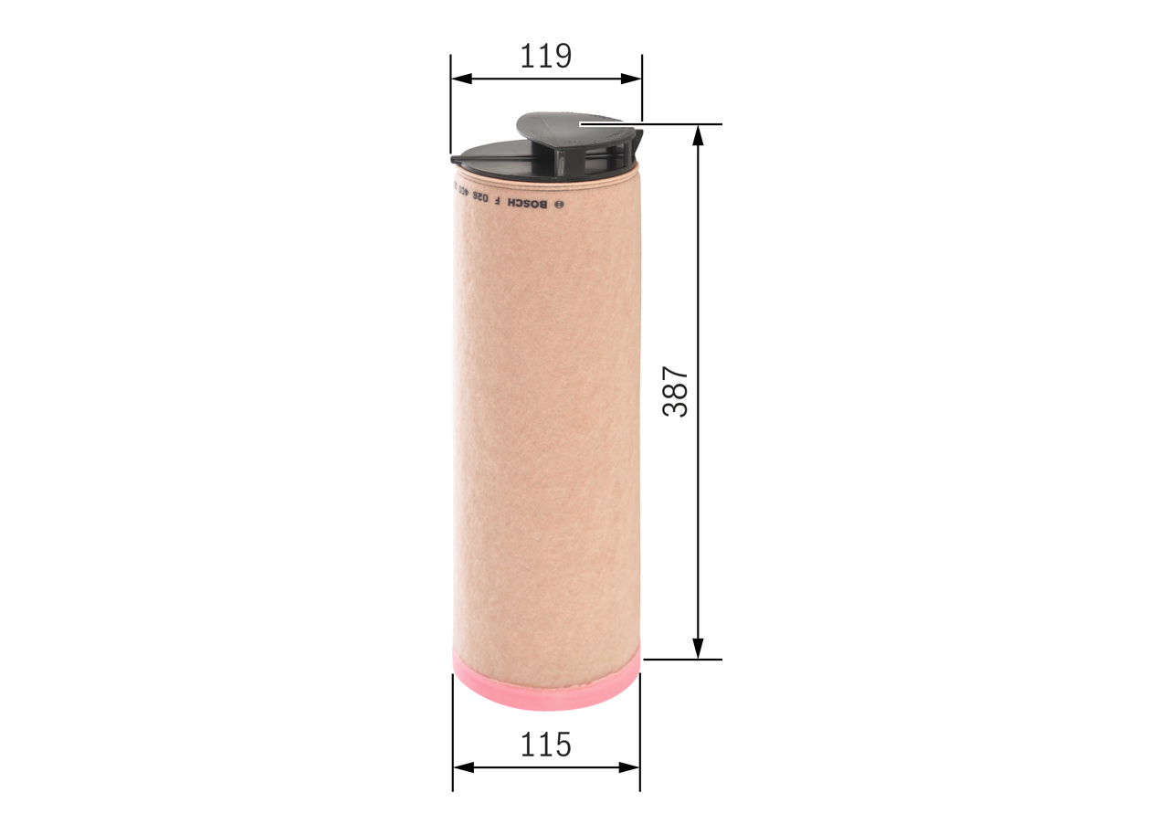 Filtro aria secondaria - F 026 400 239 BOSCH