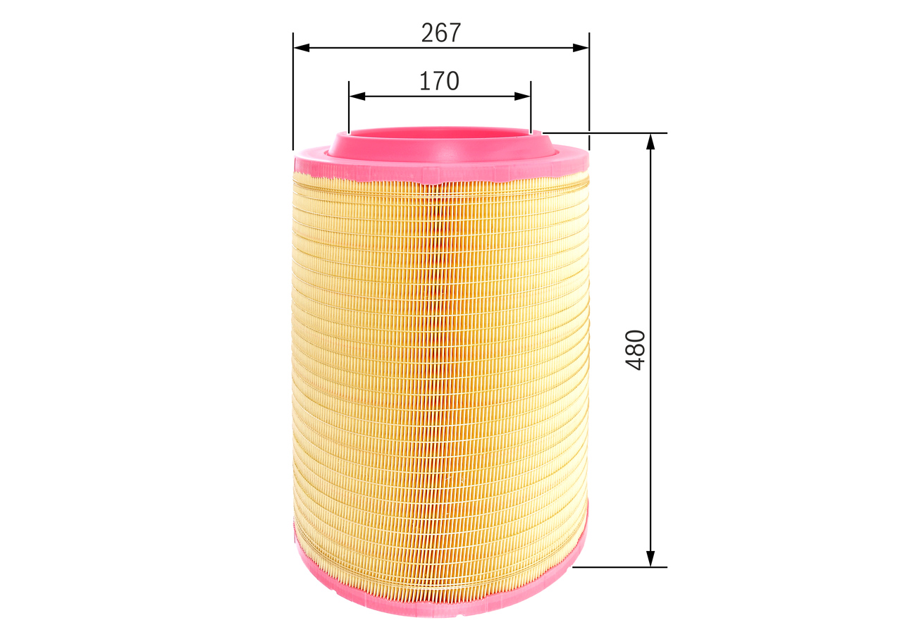 Air Filter - F 026 400 247 BOSCH