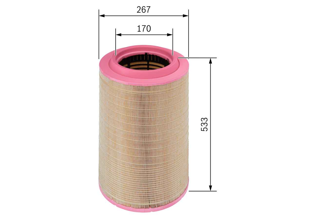 Luftfilter - F 026 400 248 BOSCH