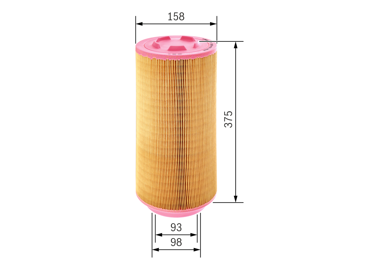 Air Filter - F 026 400 252 BOSCH