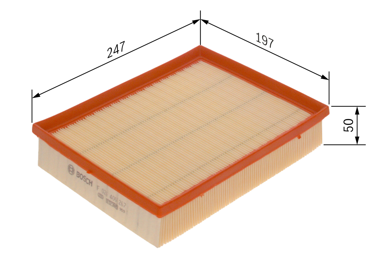 Air Filter - F 026 400 267 BOSCH