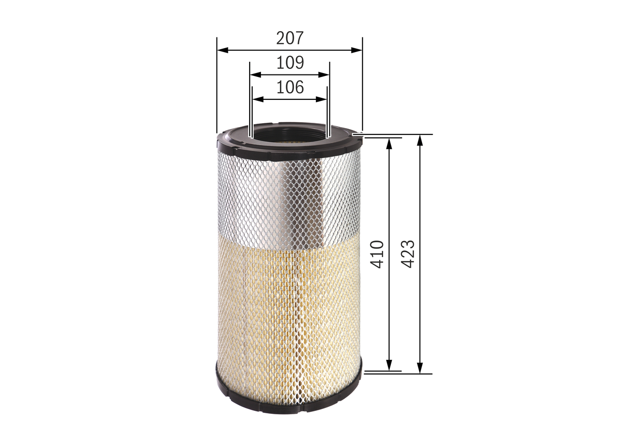 Air Filter - F 026 400 269 BOSCH