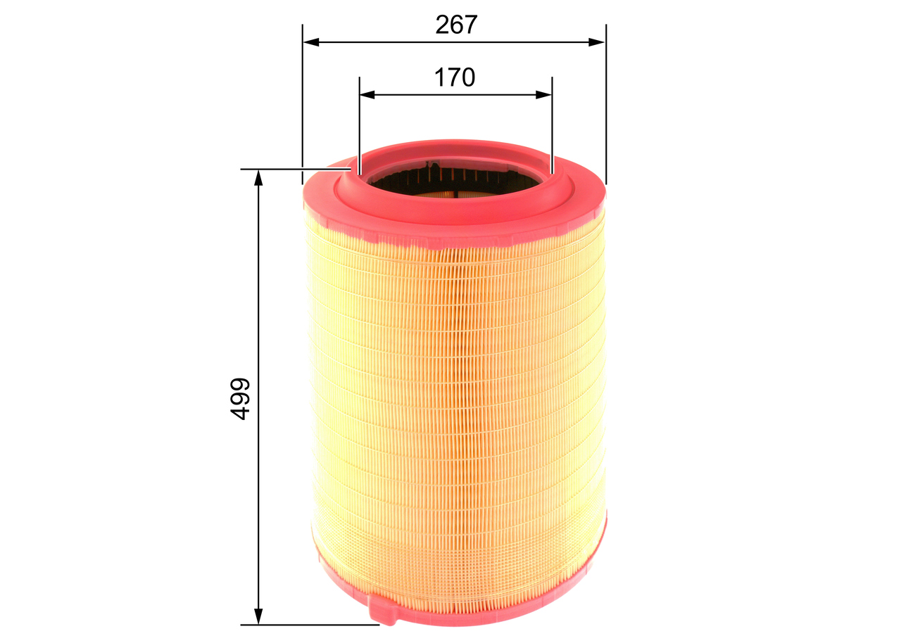 Air Filter - F 026 400 274 BOSCH