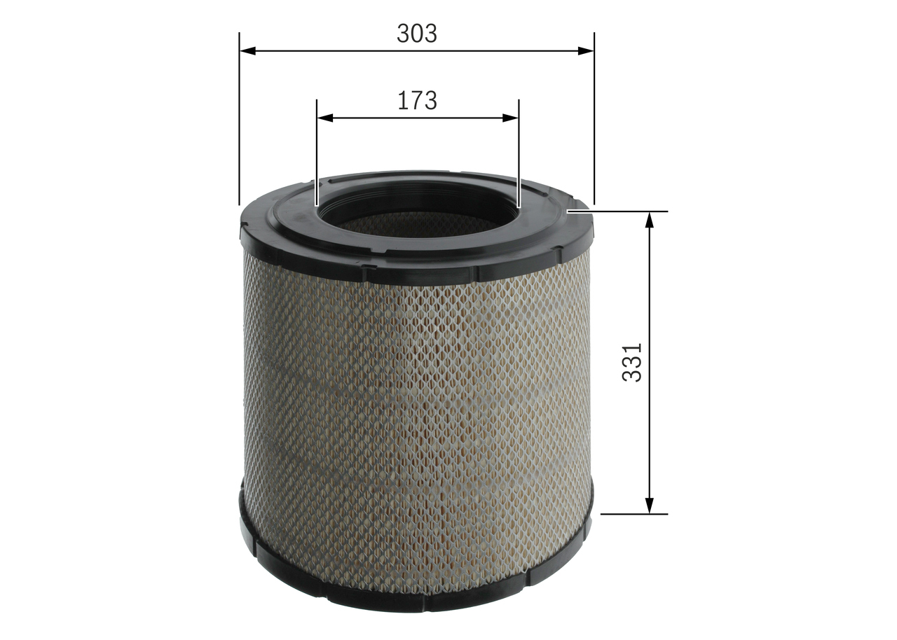 Filtro aria - F 026 400 275 BOSCH