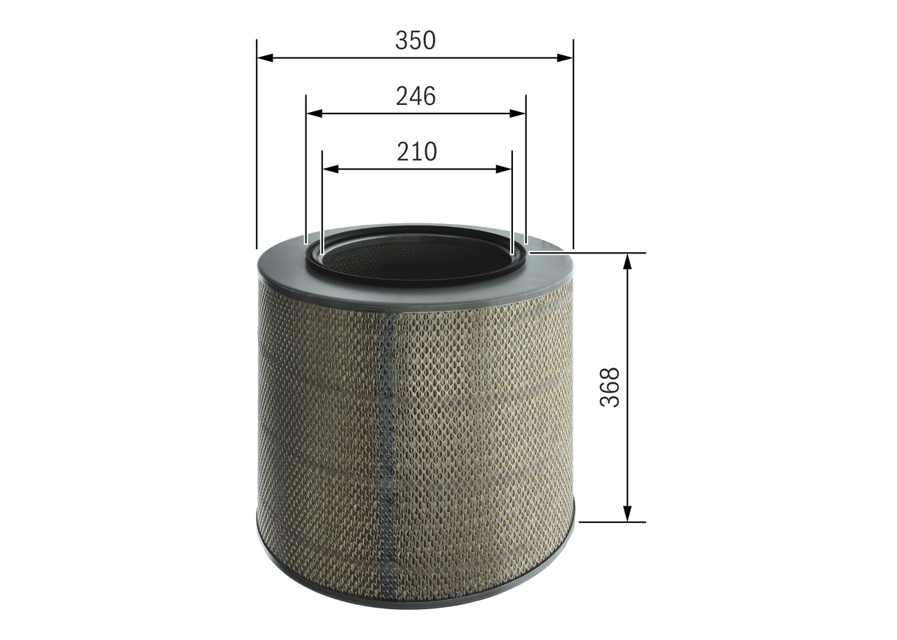 Luftfilter - F 026 400 280 BOSCH