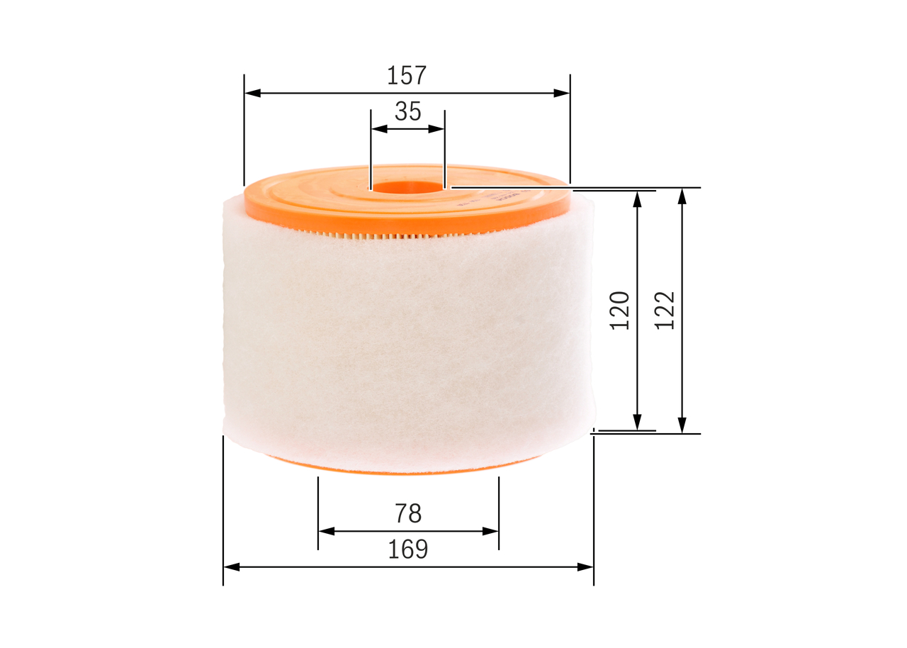 Air Filter - F 026 400 289 BOSCH