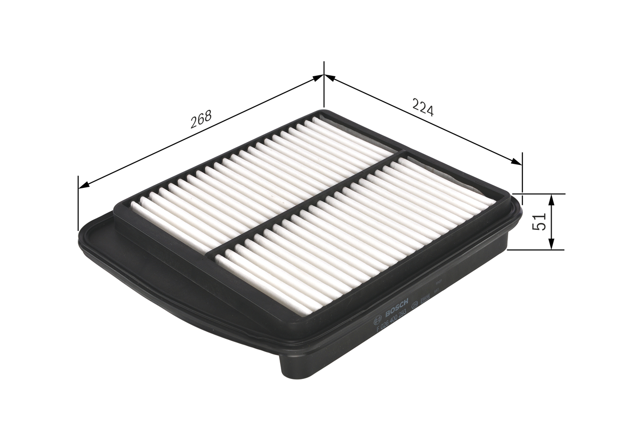 Air Filter - F 026 400 293 BOSCH