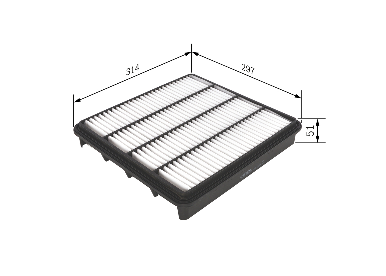 Air Filter - F 026 400 296 BOSCH