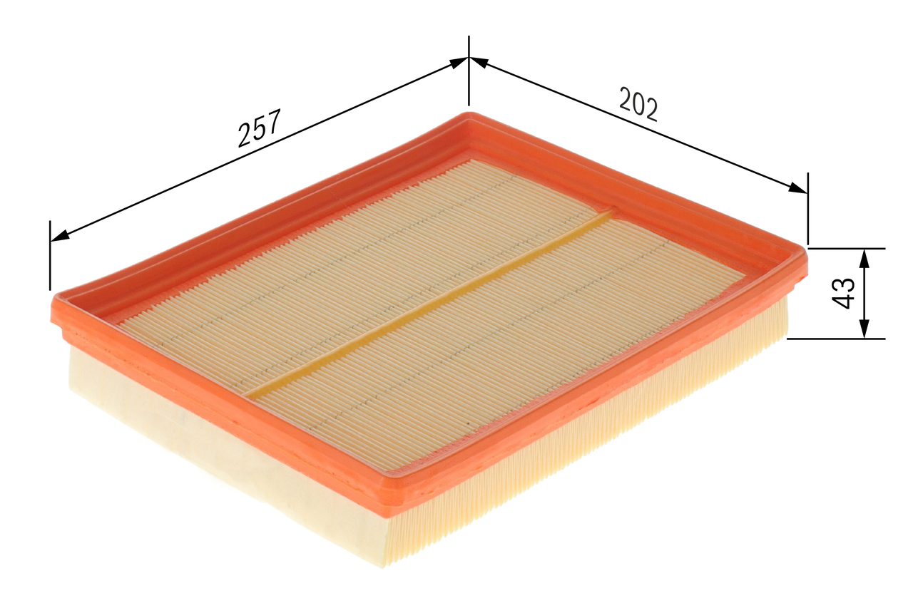 Air Filter - F 026 400 301 BOSCH