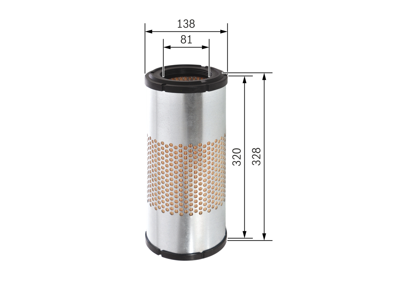 Air Filter - F 026 400 317 BOSCH