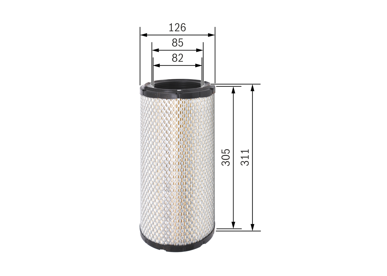 Air Filter - F 026 400 318 BOSCH