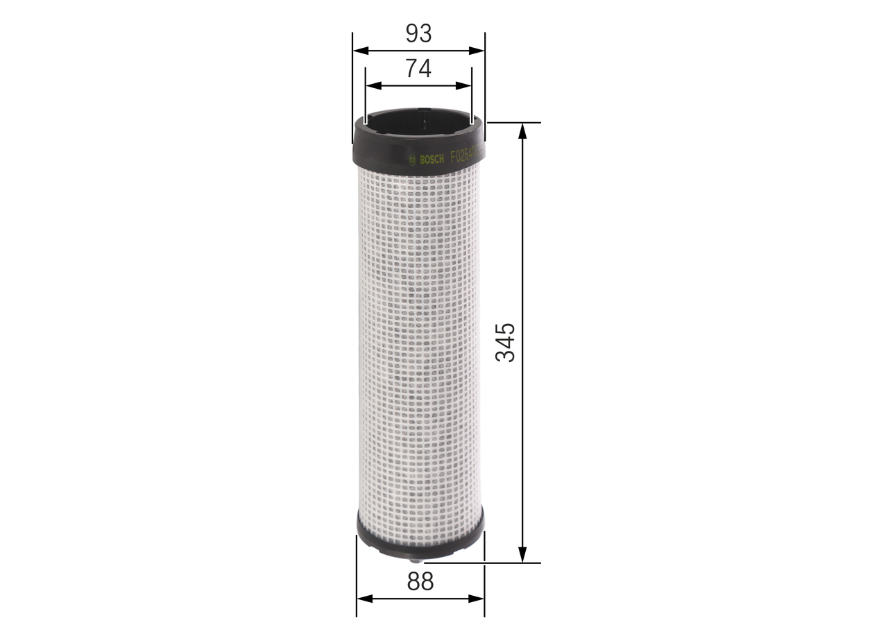 Фильтр добавочного воздуха - F 026 400 333 BOSCH