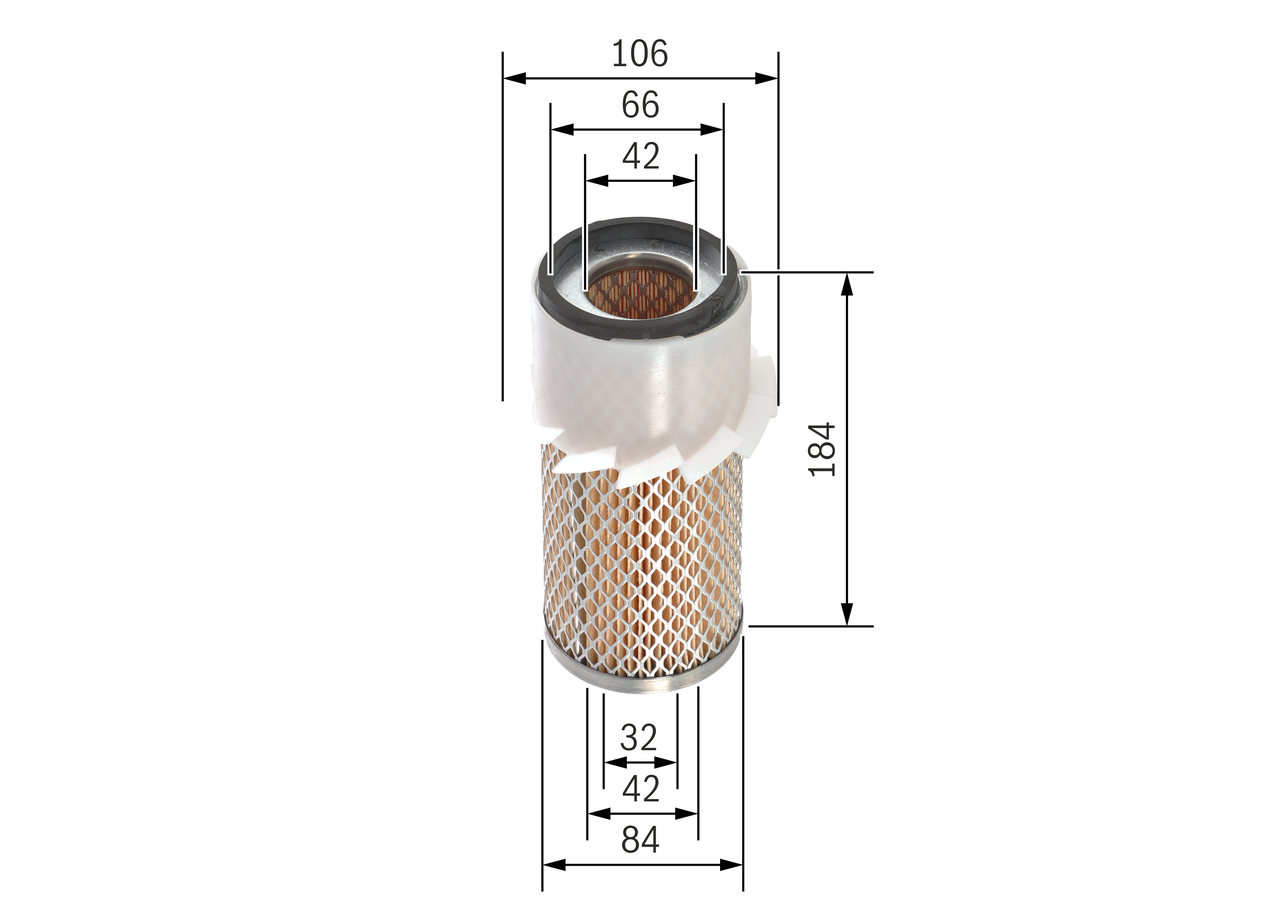 Air Filter - F 026 400 337 BOSCH