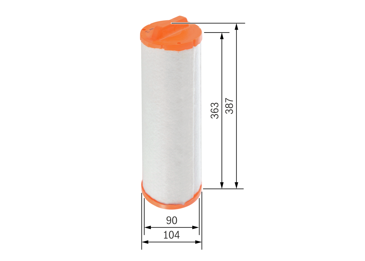 Secondary Air Filter - F 026 400 340 BOSCH