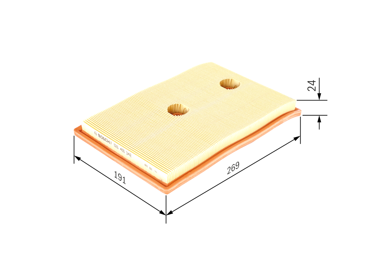 Air Filter - F 026 400 342 BOSCH