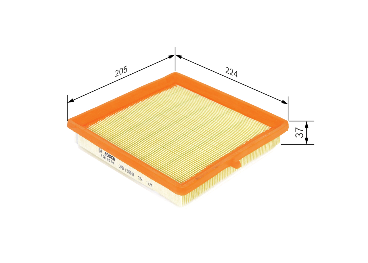 Filtro aria - F 026 400 348 BOSCH