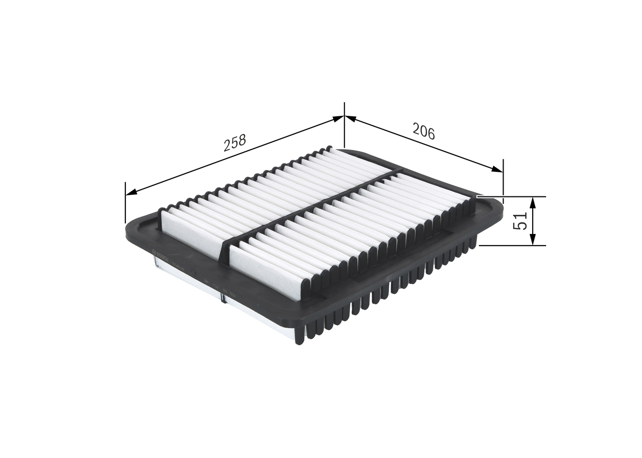 Air Filter - F 026 400 353 BOSCH
