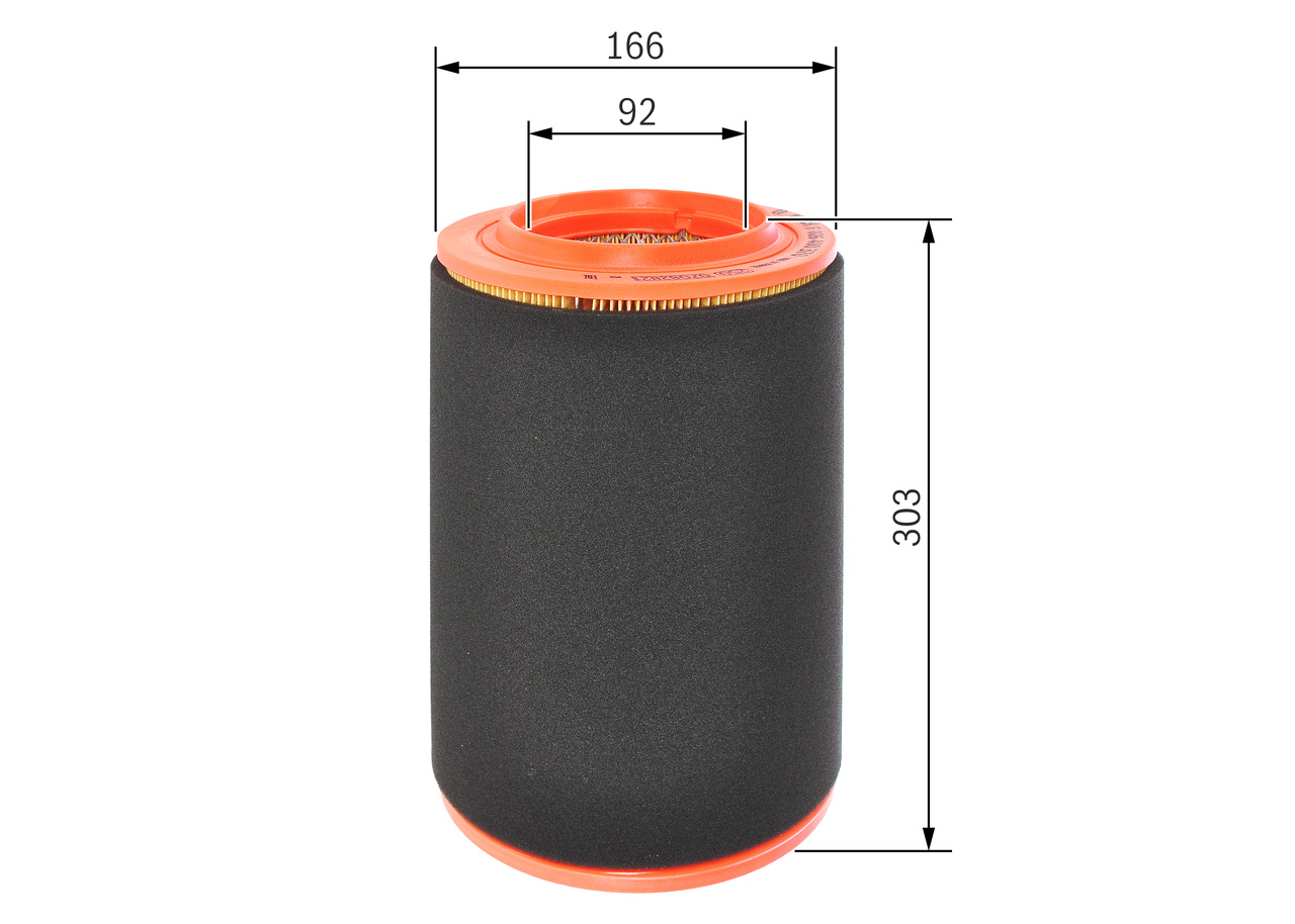 Air Filter - F 026 400 370 BOSCH