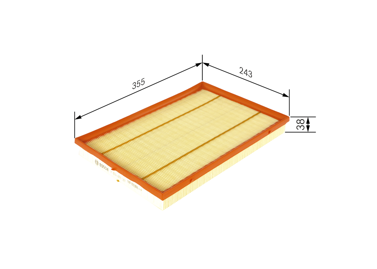 Air Filter - F 026 400 381 BOSCH