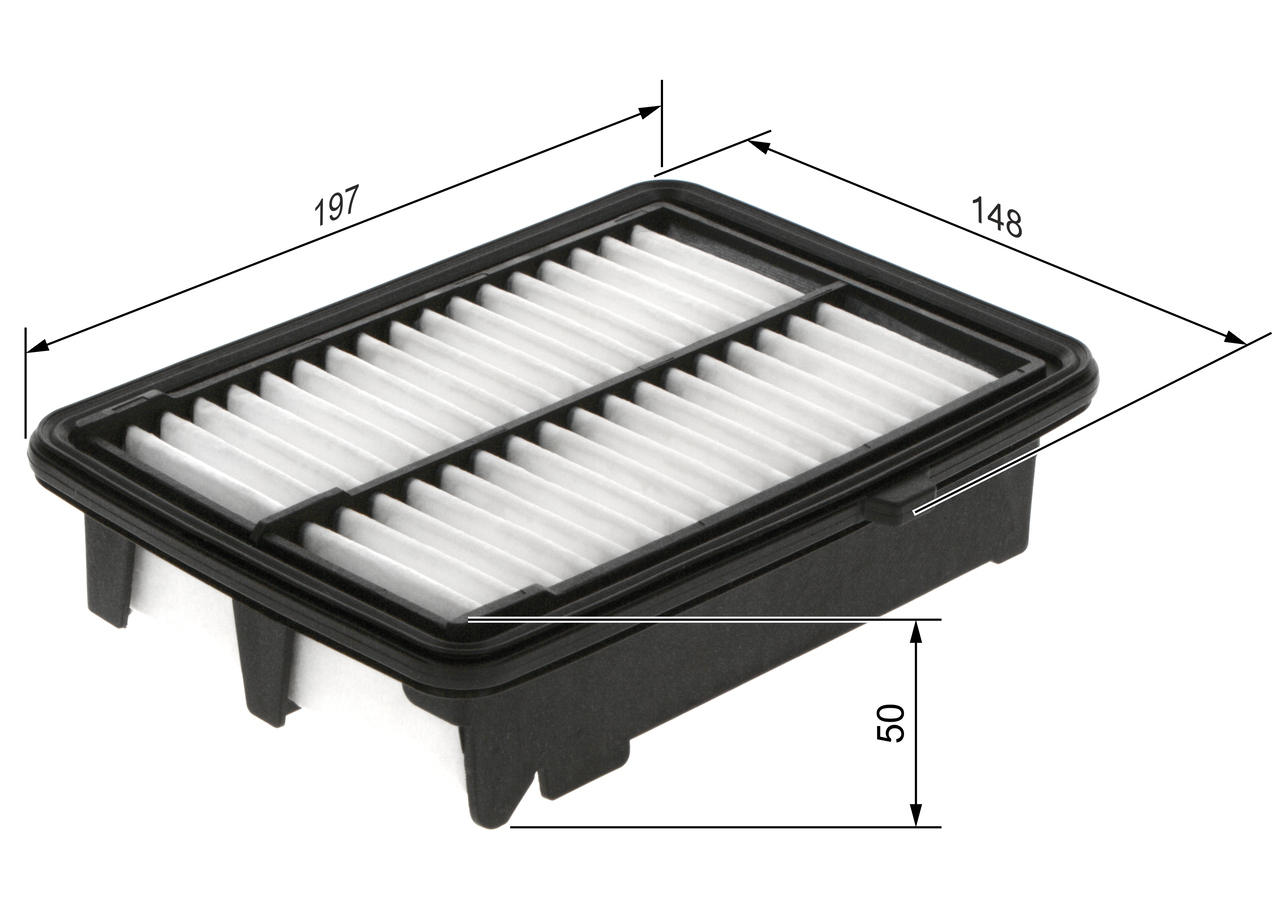 Filtro aria - F 026 400 384 BOSCH