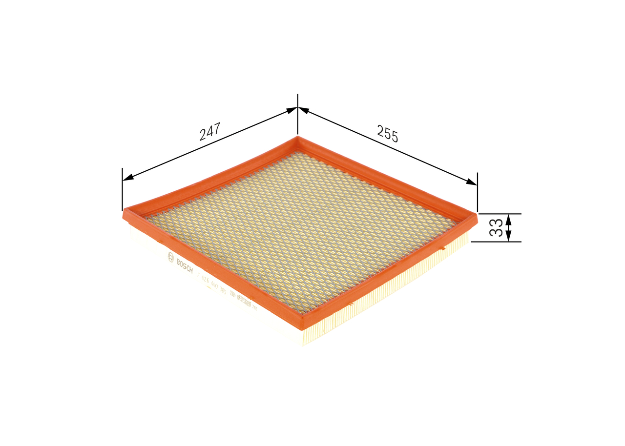 Air Filter - F 026 400 385 BOSCH