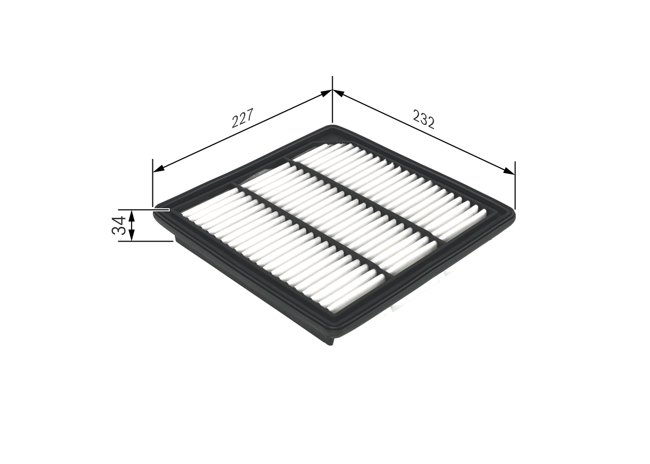 Air Filter - F 026 400 407 BOSCH