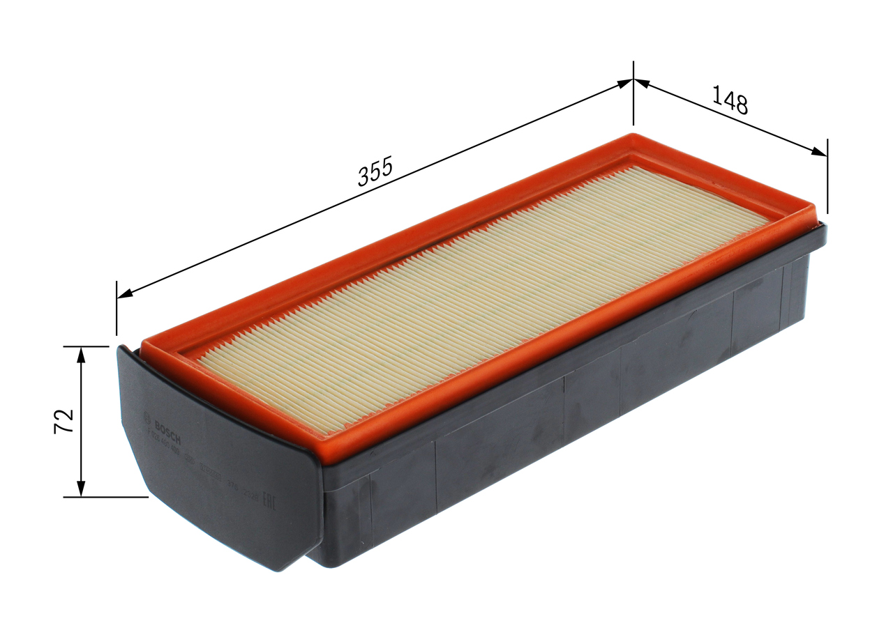 Air Filter - F 026 400 409 BOSCH