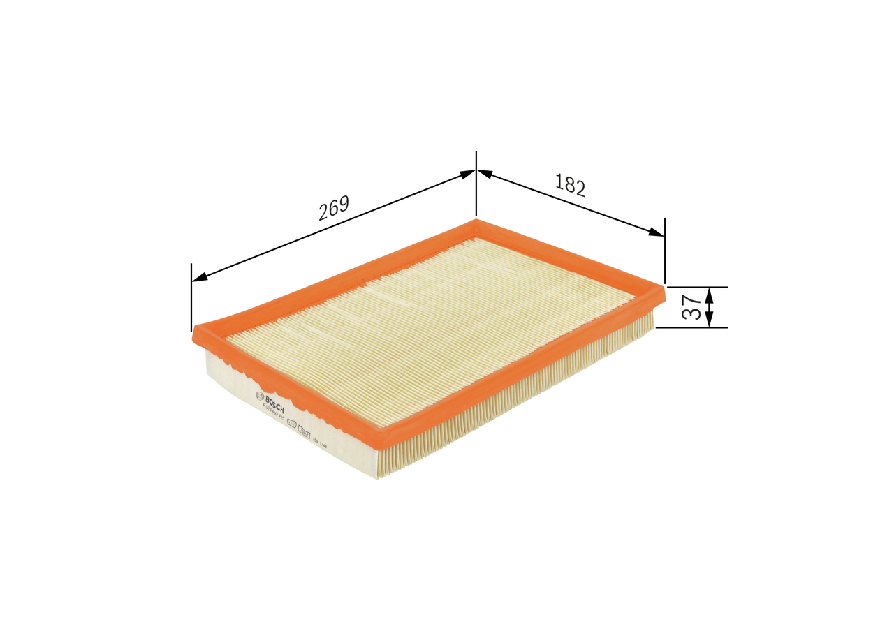 Air Filter - F 026 400 415 BOSCH